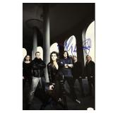 Amaranthe Band Signed photo. JSA Authenticated
