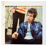 Bob Dylan Highway 61 Revisited signed album
