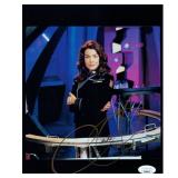 Babylon 5 Claudia Christian signed photo. JSA...