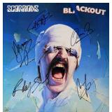 Scorpions Blackout signed album