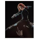 The Avengers Scarlett Johansson signed photo