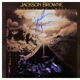 Jackson Browne signed Running On Empty album
