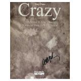 Willie Nelson signed music book