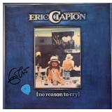 Eric Clapton signed No Reason to Cry album