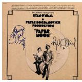 Tatum O'Neal and Ryan O'Neal signed 'Paper...