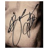 Framed Bruce Springsteen signed poster