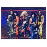 Twisted Sister facsimile band signed photo