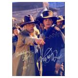 Back to the Future III cast facsimile signed ...