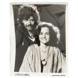 Chick Corea & Gayle Moran unsigned photo