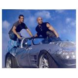 Fast Five cast facsimile signed  photo