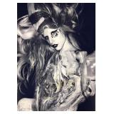 Lady Gaga facsimile signed photo