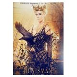 The Huntsman Charlize Theron facsimile signed...