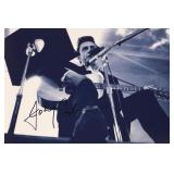 Johnny Cash facsimile signed photo