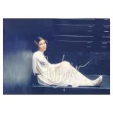 Star Wars Carrie Fisher facsimile Signed Photo