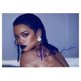 Rihanna facsimile signed photo