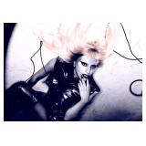 Lady Gaga facsimile signed photo
