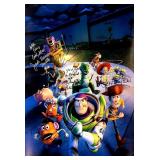 Toy Story 3 cast facsimile signed movie poster