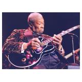B.B. King facsimile signed photo
