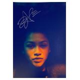 Zendaya facsimile signed photo
