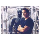 Batman Christian Bale facsimile Signed Movie Photo