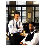 Seven  Morgan Freeman and Brad Pitt facsimile...