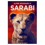 The Lion King Alfre Woodard facsimile signed...