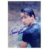 Point Break Keanu Reeves facsimile signedphoto