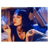 Pulp Fiction Uma Thurmon facsimile signed photo