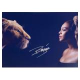 The Lion King Beyonce Knowles facsimile signed...