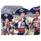 Three Amigos cast facsimile signed movie photo