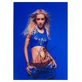 Christina Aguilera facsimile signed photo