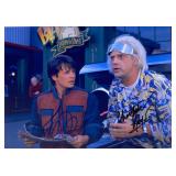 Back to the Future cast facsimile signed  movie...