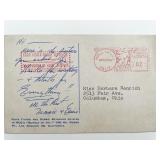 Debbie Reynolds & Eddie Fisher signed 1976...