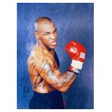 Heavyweight boxer Mike Tyson facsimile signed...