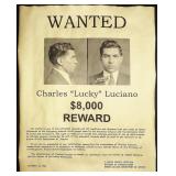 Lucky Luciano Reprint photo