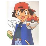 Pokemon Veronica Taylor facsimile signed photo