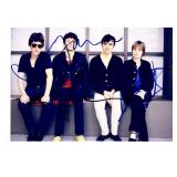 Talking Heads facsimile signed photo