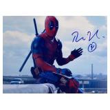 Deadpool Ryan Reynolds facsimile signed  movie...