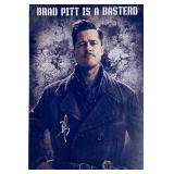 Inglourious Basterds Brad Pitt facsimile signed...