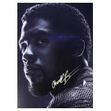 Black Panther Chadwick Boseman facsimile signed...