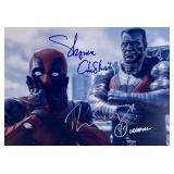 Deadpool cast facsimile signed  movie photo