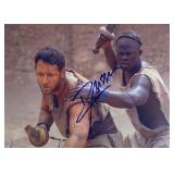 Gladiator Russell Crowe facsimile signed  movie...
