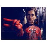 Spider-Man Tobey Maguire facsimile signedphoto