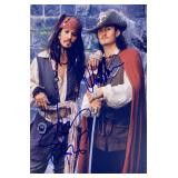 Pirates Of The Caribbean cast facsimile...