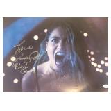 Black Canary Lacey Chabert facsimile signed...