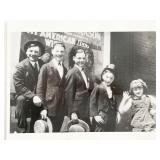 Eddie Quillan and friends vintage photo
