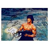 Rambo First Blood Sylvester Stallone facsimile...