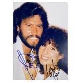 Guilty Barbra Streisand and Barry Gibb signed...