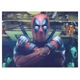 Deadpool Ryan Reynolds facsimile signed movie...