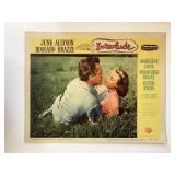 Interlude original 1957 vintage lobby card
